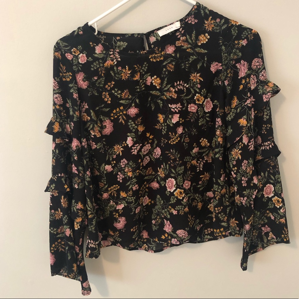 Bell-Sleeve Nordstrom Blouse